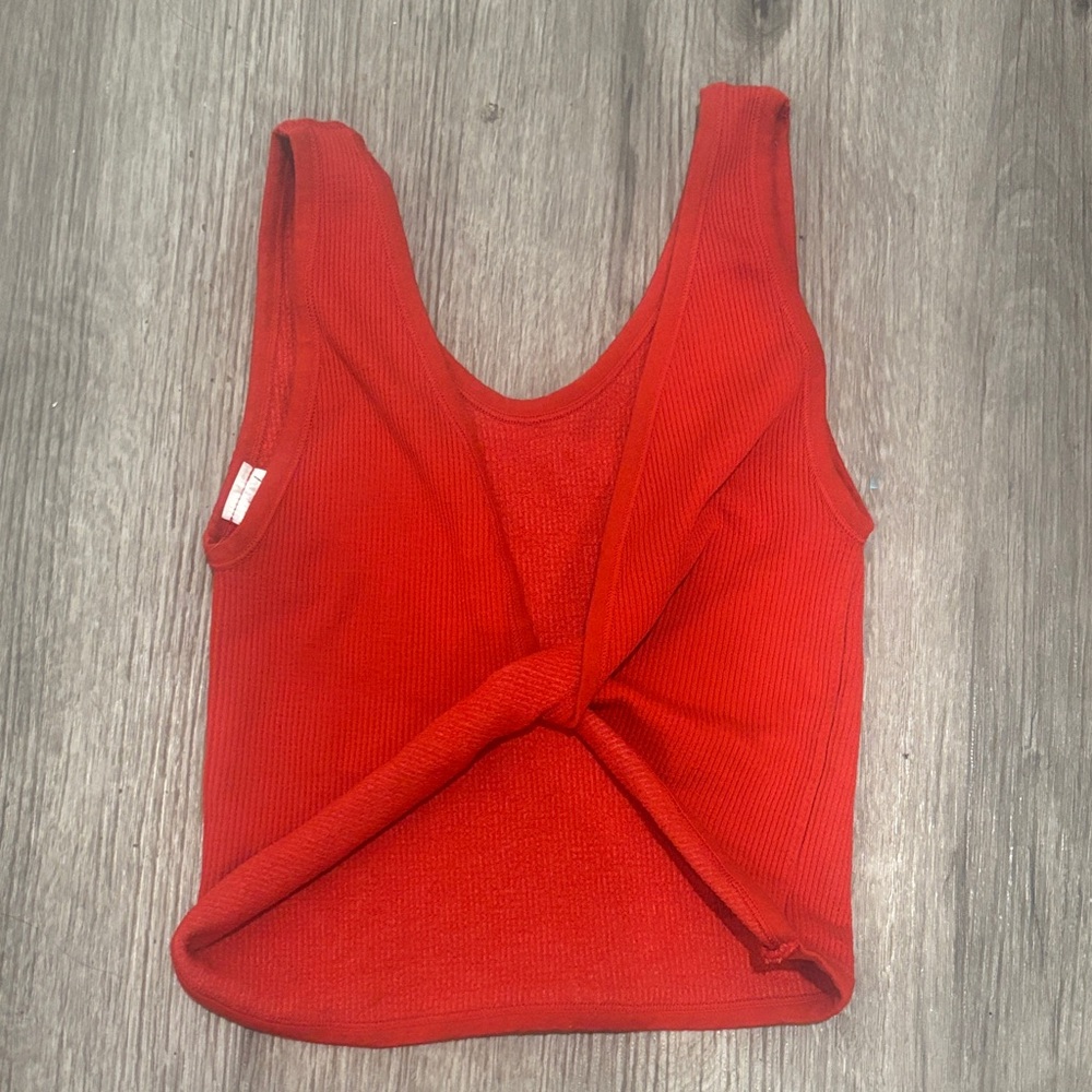 Out From Under Urban Outfitters Seamless Reversible Twist Front Ribbed Bra Top